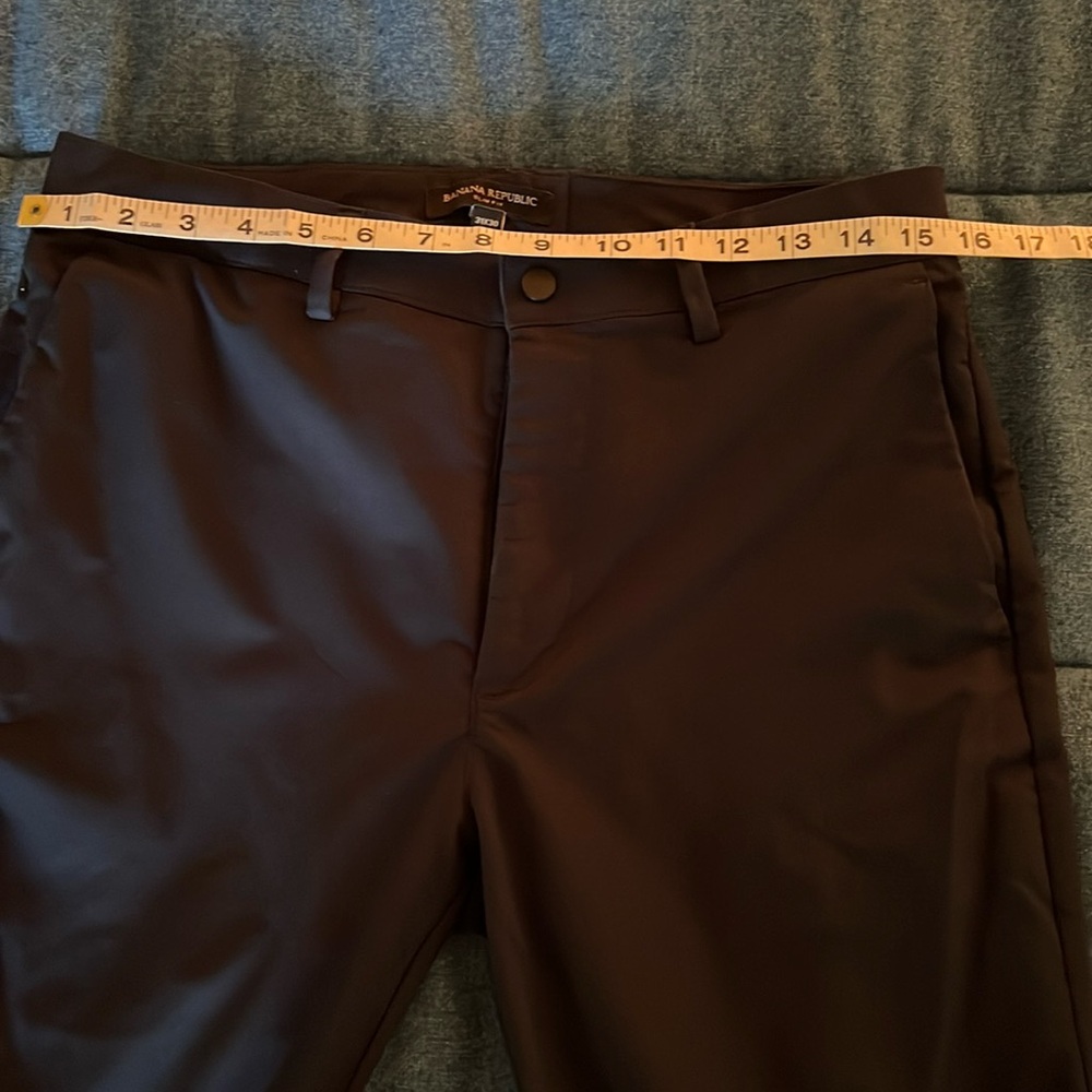 Blue trousers from Banana Republic in modern fit and modern tech fabric